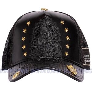 Red Monkey Praying Stars Black RM1330 New Limited Edition Unisex Trucker Cap Hat